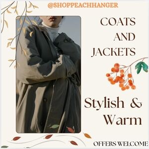 Stylish Coats, Jackets, and Shackets